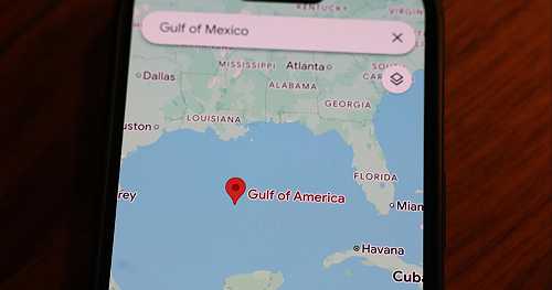 Google Maps changes Gulf of Mexico to Gulf of America for U.S. users