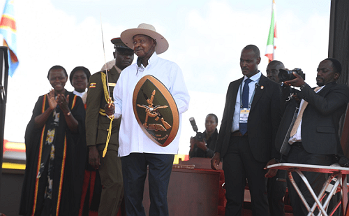81-year-old Museveni sworn in For Seventh Term As Uganda’s President @HeisAustine